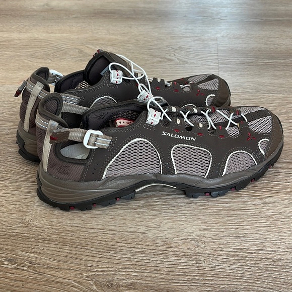 Salomon Shoes - Salomon Techamphibian 3 outdoor waterproof hiking beach shoe - Women's size 8